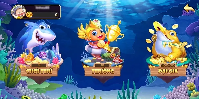 Chơi game bắn cá Bingo Club: Nhận thưởng lớn mỗi ngày 4 Nhiều loại cá và boss độc đáo
